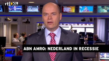 RTL Z Nieuws ING en ABN Amro: We zitten middenin recessie