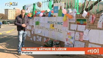 RTL Nieuws 'Berg tekeningen voor Mandela groeit'