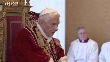 RTL Nieuws Benedictus XVI maakt plaats voor nieuwe paus