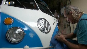 RTL Nieuws Doek valt voor klassiek Volkswagenbusje