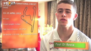 RTL GP: Formule 1 Rondje circuit GP China