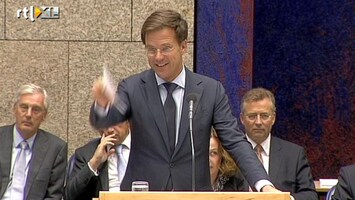 RTL Nieuws Rutte en Wilders bekvechten in Kamer