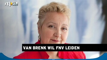 RTL Z Nieuws Van Brenk wil FNV leiden