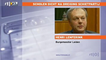 RTL Nieuws Burgemeester Leiden: We nemen dit zeer serieus