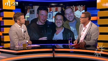 RTL Boulevard Lange Frans en Mick Harren gooien met modder!