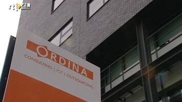 RTL Z Nieuws Cijfers Ordina met gejuich ontvangen op de beurs