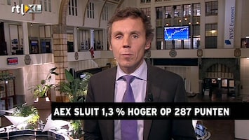 RTL Z Nieuws 17:30 een bizarre dag: na een verlies van 20 punten, eindigen we toch in deplus