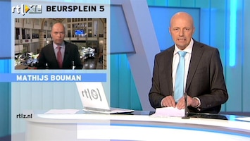 RTL Z Nieuws 16:00 AEX omlaag op tekort handelsbalans VS