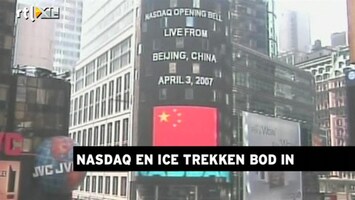 RTL Z Nieuws Nasdaq trekt bod in op Euronext