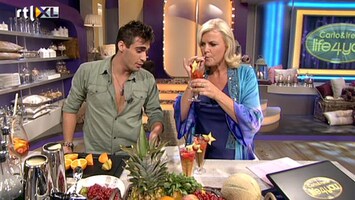 Carlo & Irene: Life 4 You Joey serveert zijn eerste cocktail