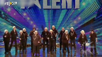 RTL Boulevard Oudjes gaan los in Britain's Got Talent