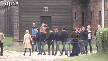 RTL Nieuws Oranje bezoekt Auschwitz