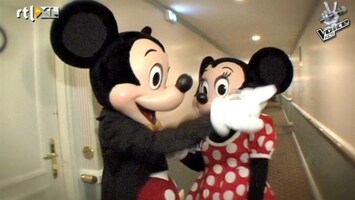 The Voice Kids Mickey en Minnie verrassen finalist