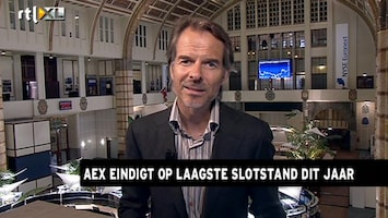 RTL Z Nieuws 17:35 AEX verliest 2,7% op 268 punten, het laagste slot van 2011