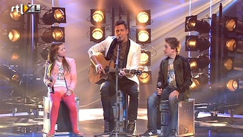 The Voice Kids Nick Schilder met Irene en Joep