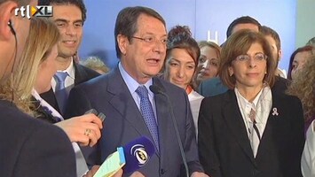 RTL Z Nieuws Communist weg als president Cyprus, nu een deal met Europa