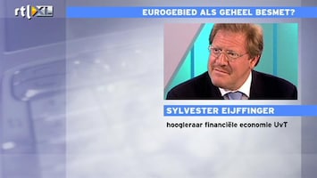 RTL Z Nieuws Eijffinger: Steeds grotere twijfel markten of politici er uitkomen