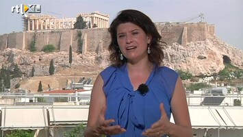 RTL Z Nieuws Grieken willen wel in de euro blijven: Hella is ter plekke