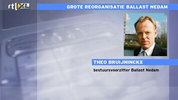 RTL Z Nieuws Ballast Nedam-ceo: reorganisatie door voortschrijdend inzicht