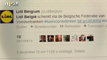 RTL Nieuws Twitteractie Lidl loopt uit de hand