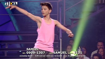 So You Think You Can Dance - The Next Generation Samuel betovert: "Jij bent een heel bijzonder jochie"