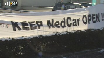 RTL Z Nieuws Werknemers Nedcar zetten in op sociaal plan en medewerking Mitsubishi bij zoektocht