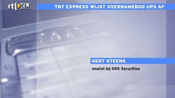 RTL Z Nieuws SNS: koers TNT heeft hoogste koers bereikt; profiteer via PostNL
