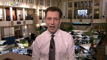 RTL Z Nieuws 09:00 Bijna alle AEX-fondsen in het rood, alleen TomTom staat hoger