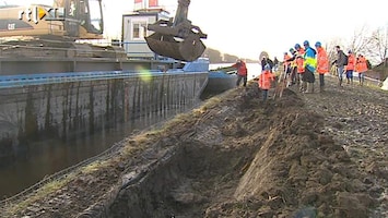 RTL Nieuws Waterschap verstevigt Groningse dijk