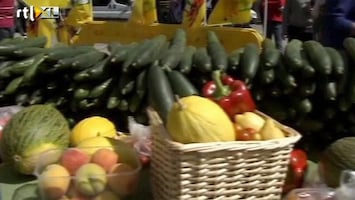 RTL Nieuws 40.000 kilo gratis groente door EHEC