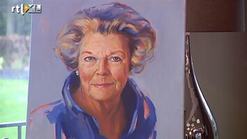 Koffietijd Kunstwerk van de week: Afscheidsportret Koningin Beatrix