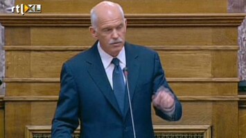 RTL Nieuws Onrust door plan Papandreou