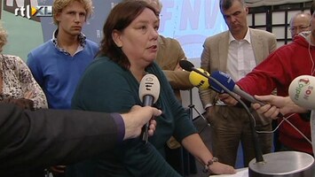 RTL Z Nieuws De twee grootste vakbonden binnen de FNV hebben vertrouwen in voorzitter Jongerius opgezegd