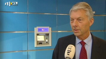 RTL Z Nieuws SNS-cfo: wij zijn in rustiger vaarwater gekomen