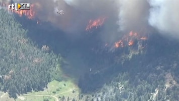 RTL Nieuws Grote bosbrand ten noorden van Denver, Colorado