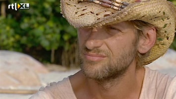 Expeditie Robinson Gene zet zijn gevoel opzij