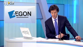 RTL Z Nieuws Aegon staat weer op eigen benen; staatssteun terugbetaald