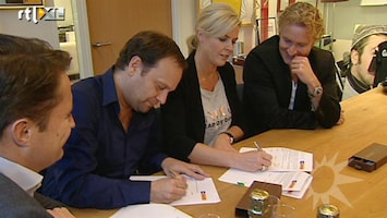 RTL Boulevard Carlo en Irene tekenen nieuw contract RTL