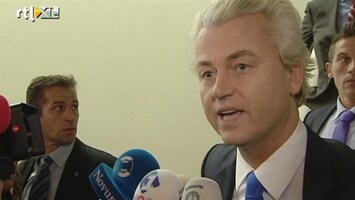 RTL Nieuws Geert Wilders: Ik laat me niet gek maken