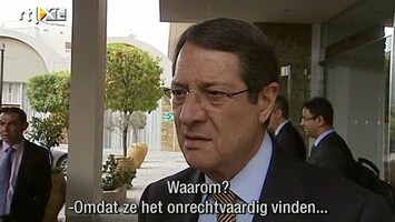 RTL Nieuws Ook voor nieuw plan Cyprus lijkt geen meerderheid te zijn