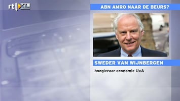 RTL Z Nieuws Sweder van Wijnbergen: ABN moet geheel worden verkocht