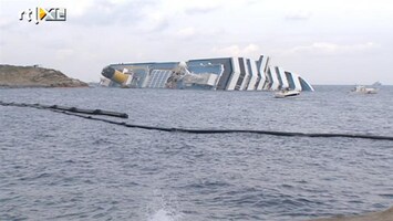 RTL Nieuws Leegpompen Costa Concordia dagen uitgesteld