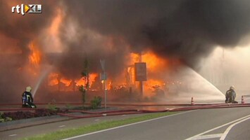 RTL Nieuws Grote brand in restaurant De Lutte