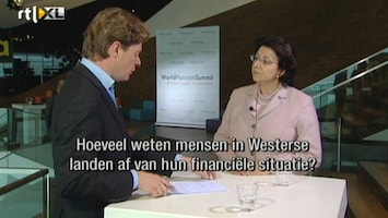 RTL Z Nieuws Annamaria Lusardi: wat weten mensen over hun financiële situatie