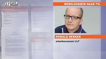 RTL Z Nieuws Door de crisis minder geboortes, huwelijken en verhuizingen