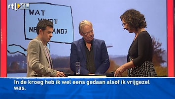 Wat Vindt Nederland? In de kroeg heb ik wel eens gedaan alsof ik vrijgezel was