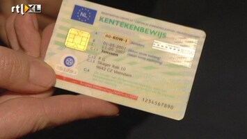 RTL Nieuws 'Kentekencard' vervangt papieren