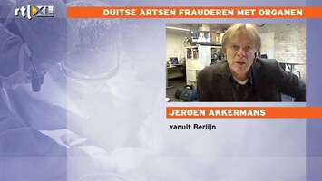 RTL Z Nieuws bizar, artsen, organen, duitsland, jeroenakkermans