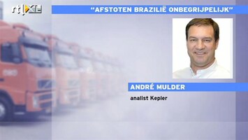 RTL Z Nieuws Analist Mulder: afstoten tak TNT Brazilie onbegrijpelijk