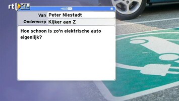 Special: De Kijker Aan Zet Hoe schoon is zo'n elektrische auto eigenlijk?